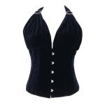 (image for) Midnight Velvet Halter Corset