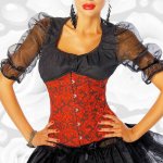 (image for) Red Sex Goddess Underbust Corset