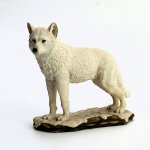 (image for) Snow Wolf Figurine Winter Guard by Veronese Design