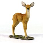 (image for) Time to Stand Fawn Deer Figurine