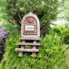 (image for) Red Bird Tiny Fairy Door Figurine for Fairy Garden