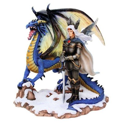 (image for) Sapphire Dragon Figurine by Nene Thomas Limited Edition