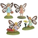 (image for) Gardening Fairy Figurine with Metal Wings