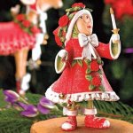 (image for) Dash Away Donna Light Elf Large Ornament