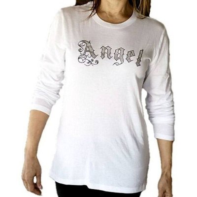(image for) Angel & Cross Rhinestone Shirt by Sabrina Barnett
