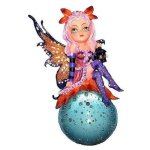 (image for) Eliza with Lantern Fairy Figurine