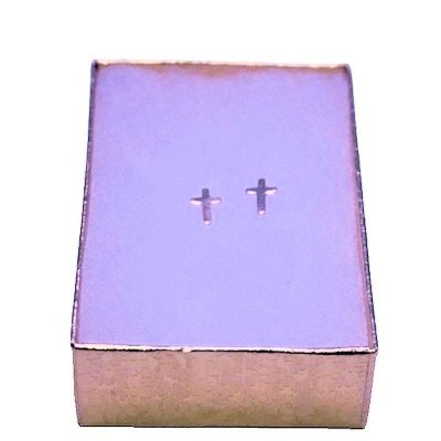 (image for) Gold Cross Tiny Earrings