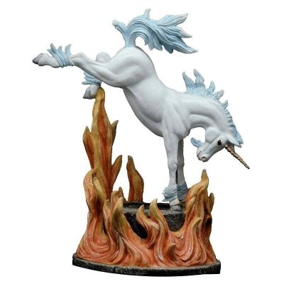 (image for) Inferno Unicorn Figurine Limited Edition by Andrew Hull