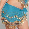 (image for) Gold Coin Hip Scarf Belly Dance Costume