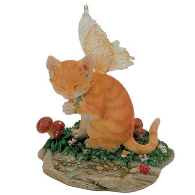 (image for) Buttercup Cat Fairy Figurine by Faerie Glen