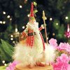 (image for) Dash Away Red Candlelight Santa Large Ornament