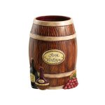 (image for) Ice Bucket Wine Barrel Style Ceramic