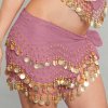 (image for) Gold Coin Hip Scarf Belly Dance Costume