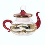 (image for) Teapot Ornament Etched Glass by Egyptian Museum