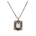 (image for) Crystal Reflection Pendant Necklace