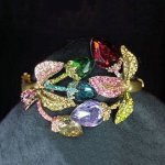(image for) Floral Enchantment Crystal Goddess Bracelet