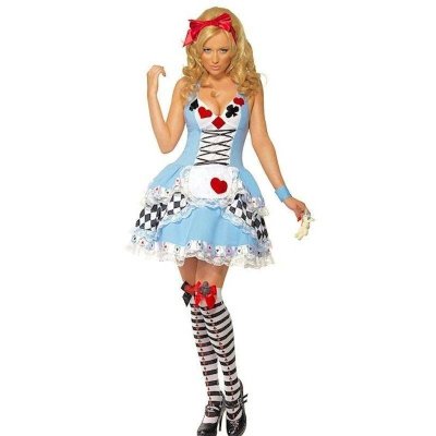 (image for) Poker Queen Adult Costume Also Plus Sizes
