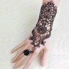 (image for) Elegant Lady Black Lace Glove Bracelet