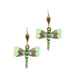 (image for) Dragonfly Opal Chandelier Earrings by Anne Koplik Designs