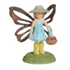 (image for) Gardening Fairy Figurine with Metal Wings
