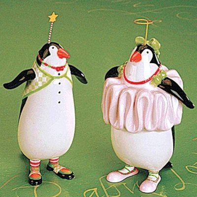 (image for) Millicent & Thaddeus Penguin Salt & Pepper Set