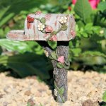 (image for) Country Mailbox Fairy Garden Figurine