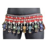 (image for) Tribal Belt with Charms for Belly Dance Costume