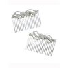 (image for) Wedding Bells Bridal Hair Combs Set of 2 by Spring Street