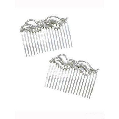(image for) Wedding Bells Bridal Hair Combs Set of 2 by Spring Street