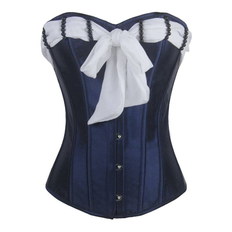 (image for) In the Navy Now Beaded Corset