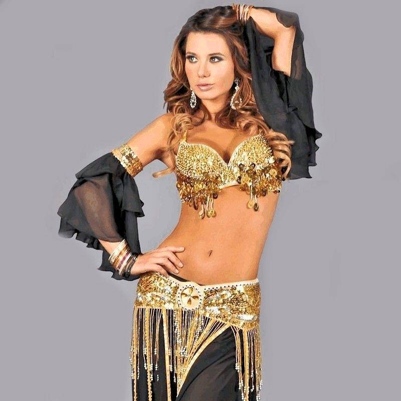 (image for) Arm Bands with Sequins for Belly Dance Costume