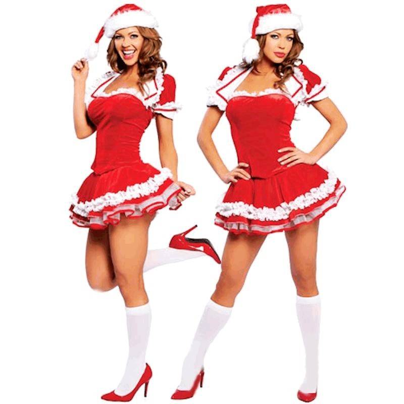 (image for) Sexy Santa Girl Christmas Costume