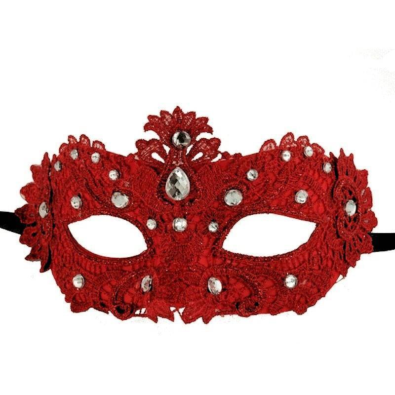 (image for) Venetian Lace Masquerade Mask Tie On Style