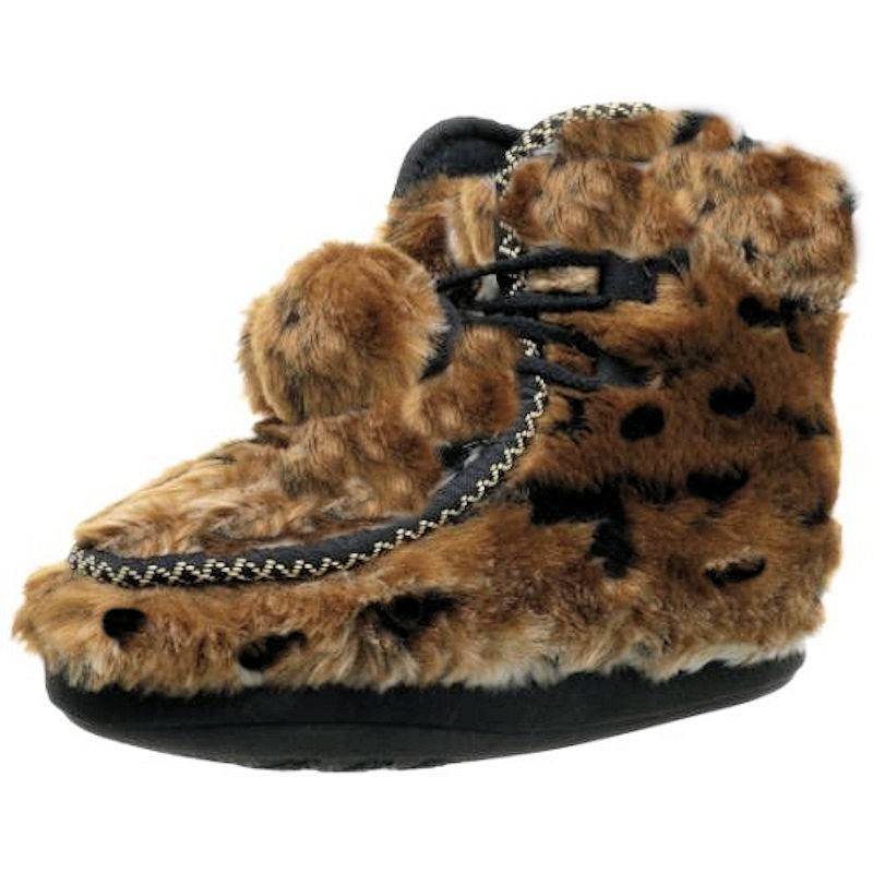 (image for) Brown Boutique Furry Boots by Dearfoam