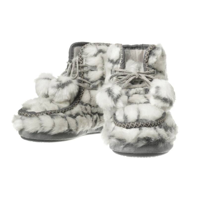 (image for) Leopard Print Boutique Furry Boots by Dearfoam