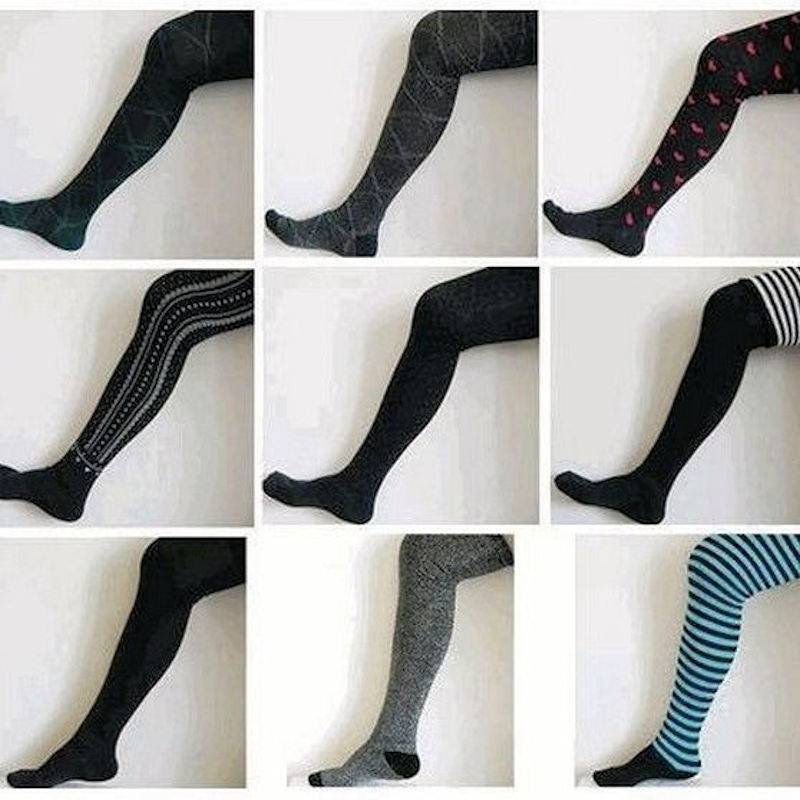 (image for) Grey Thigh High Socks