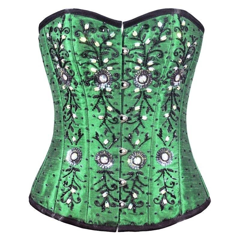 (image for) Gemstone Girlie Steel Boned Beaded Corset