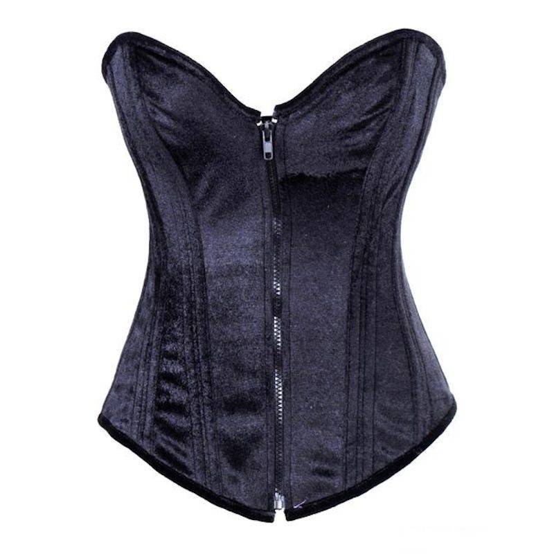(image for) Dark Velvet Sorceress Steel Boned Corset
