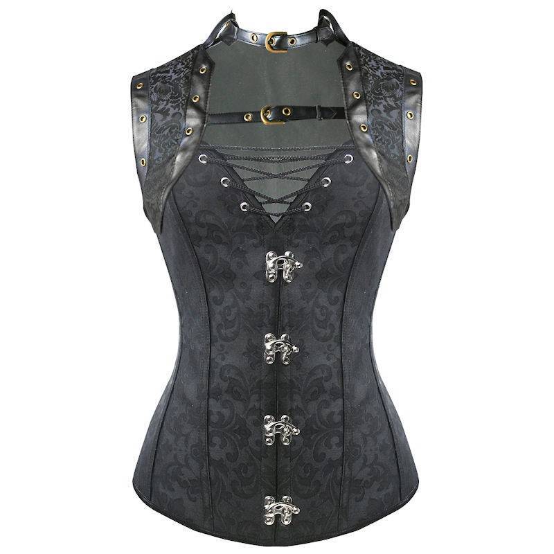 (image for) Desirous Dominus Steel Boned Corset with Jacket