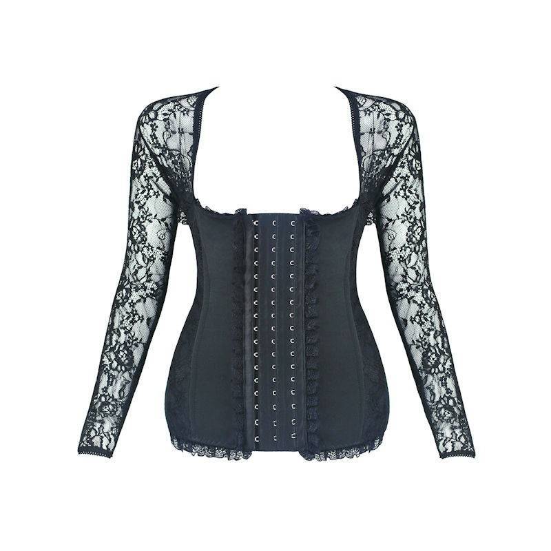 (image for) Good Goddess Steel Boned Black Shape Wear Top
