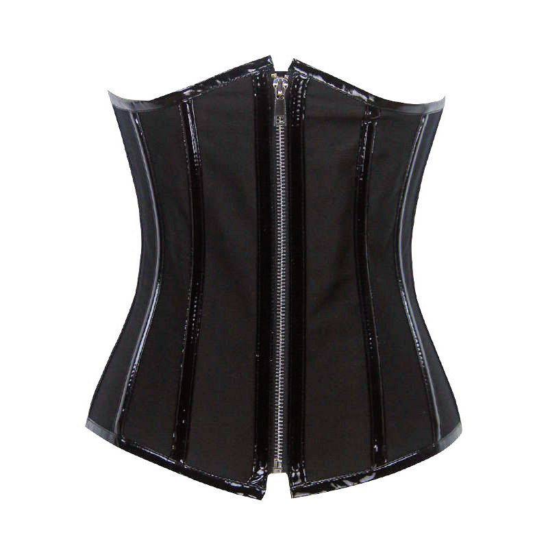 (image for) Midnight Mademoiselle Steel Boned Underbust Corset