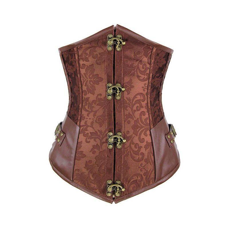 (image for) Queen of Steam Punk Steel Boned Underbust Corset