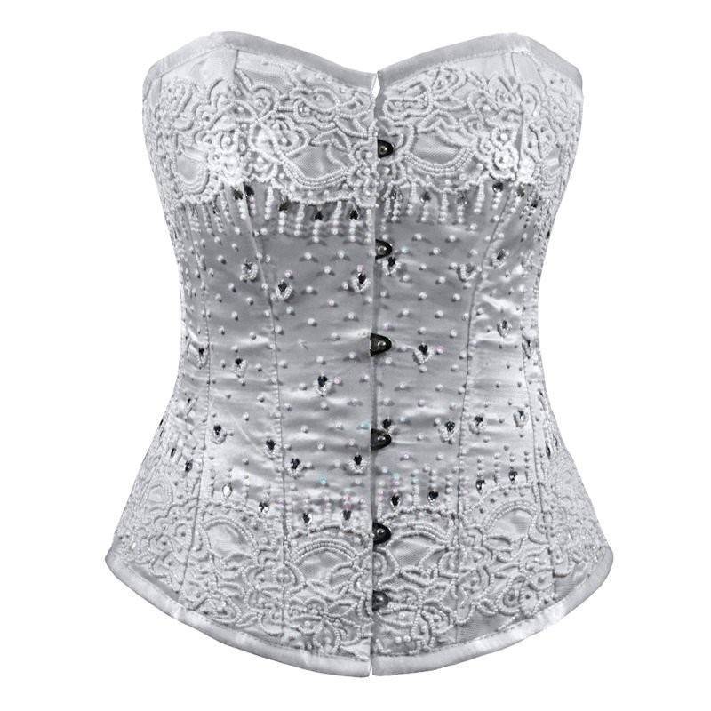 (image for) Bridal Elegance Steel Boned Beaded Corset