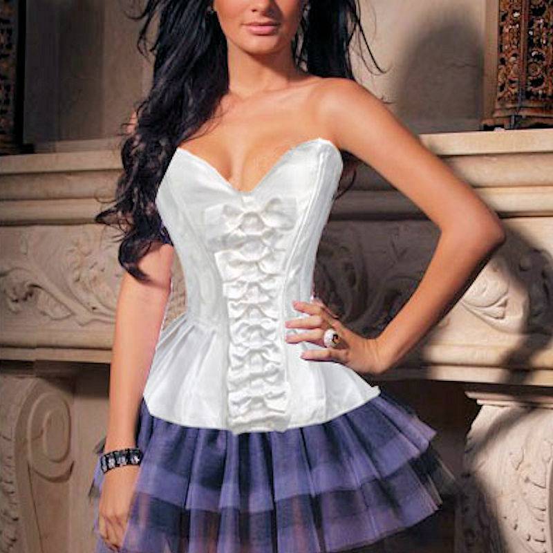 (image for) Snowy Enchantress Bridal Corset