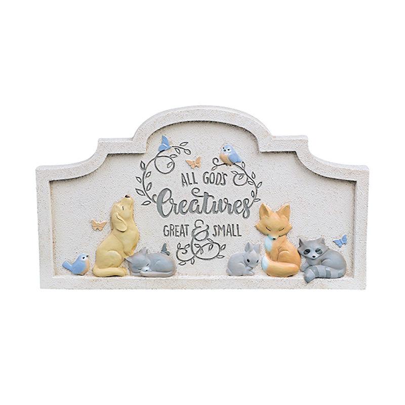 (image for) All God’s Creatures Garden Sign by Grasslands Road