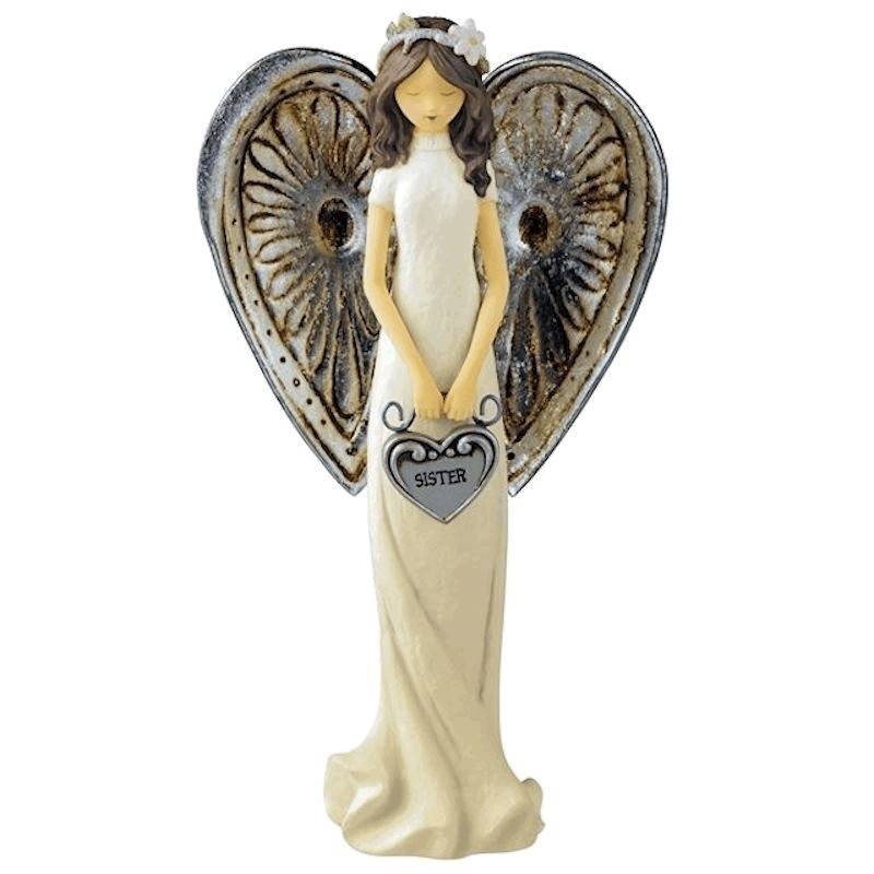 (image for) True Faith Sister Angel Figurine by Grasslands Road