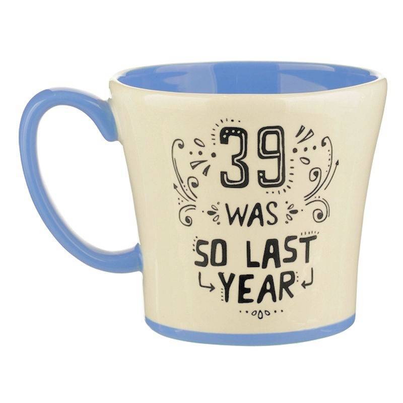 (image for) 40th Birthday Coffee Mug by Grasslands Road