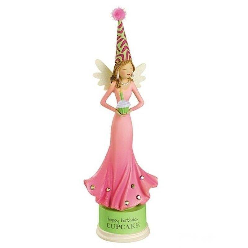 (image for) Birthday Fairy Figurine with Crystals