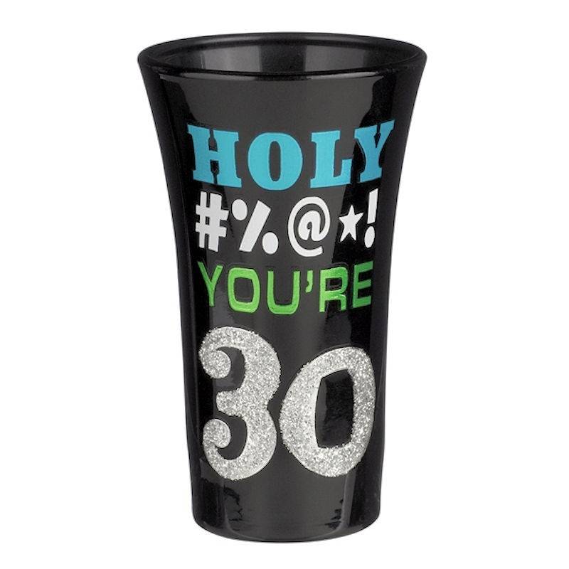 (image for) 30th Birthday Shot Glass by Grasslands Road