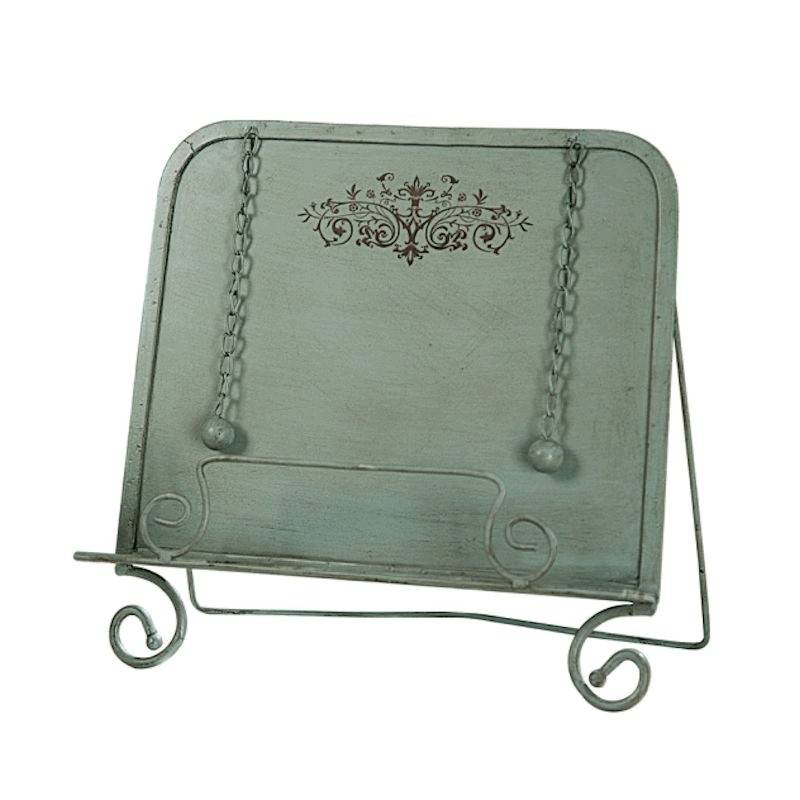 (image for) Cook Book Stand Metal with Place Holders